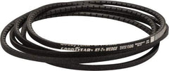 Continental ContiTech - Section 3VX, 150" Outside Length, V-Belt - Fiber Reinforced Wingprene Rubber, HY-T Wedge Matchmaker Cogged, No. 3VX1500 - Exact Tool & Supply