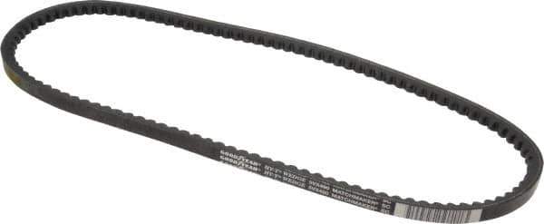 Continental ContiTech - Section 5VX, 49" Outside Length, V-Belt - Fiber Reinforced Wingprene Rubber, HY-T Wedge Matchmaker Cogged, No. 5VX490 - Exact Tool & Supply