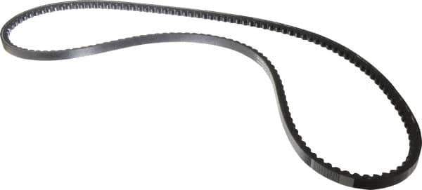 Continental ContiTech - Section 5VX, 67" Outside Length, V-Belt - Fiber Reinforced Wingprene Rubber, HY-T Wedge Matchmaker Cogged, No. 5VX670 - Exact Tool & Supply
