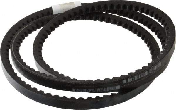 Continental ContiTech - Section 5VX, 84" Outside Length, V-Belt - Fiber Reinforced Wingprene Rubber, HY-T Wedge Matchmaker Cogged, No. 5VX840 - Exact Tool & Supply