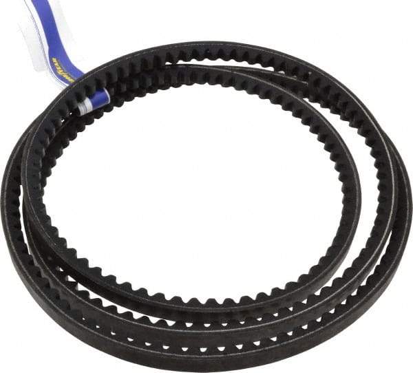 Continental ContiTech - Section 5VX, 100" Outside Length, V-Belt - Fiber Reinforced Wingprene Rubber, HY-T Wedge Matchmaker Cogged, No. 5VX1000 - Exact Tool & Supply