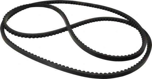 Continental ContiTech - Section 5VX, 112" Outside Length, V-Belt - Fiber Reinforced Wingprene Rubber, HY-T Wedge Matchmaker Cogged, No. 5VX1120 - Exact Tool & Supply