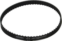 Continental ContiTech - Section XL, 3/8" Wide, Timing Belt - Helanca Weave Stretch Nylon, XL Series Belts Positive Drive, No. 140XL - Exact Tool & Supply