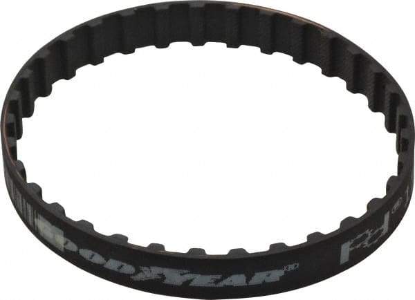 Continental ContiTech - Section L, 1/2" Wide, Timing Belt - Helanca Weave Stretch Nylon, L Series Belts Positive Drive, No. 124L - Exact Tool & Supply