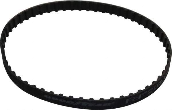 Continental ContiTech - Section L, 1/2" Wide, Timing Belt - Helanca Weave Stretch Nylon, L Series Belts Positive Drive, No. 210L - Exact Tool & Supply