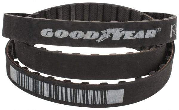 Continental ContiTech - Section L, 1/2" Wide, Timing Belt - Helanca Weave Stretch Nylon, L Series Belts Positive Drive, No. 345L - Exact Tool & Supply