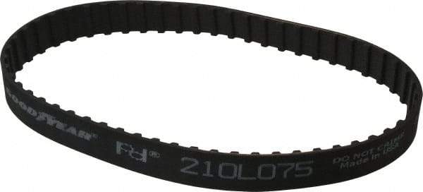 Continental ContiTech - Section L, 3/4" Wide, Timing Belt - Helanca Weave Stretch Nylon, L Series Belts Positive Drive, No. 210L - Exact Tool & Supply