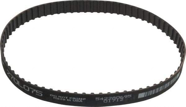 Continental ContiTech - Section L, 3/4" Wide, Timing Belt - Helanca Weave Stretch Nylon, L Series Belts Positive Drive, No. 270L - Exact Tool & Supply