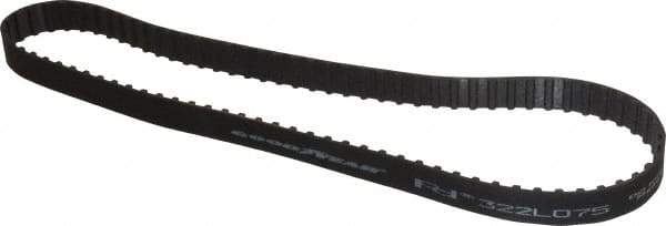 Continental ContiTech - Section L, 3/4" Wide, Timing Belt - Helanca Weave Stretch Nylon, L Series Belts Positive Drive, No. 322L - Exact Tool & Supply