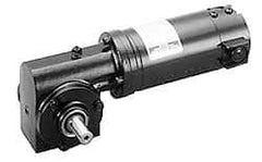 Leeson - 1/6 Max hp, 83 Max RPM, Electric AC DC Motor - 115 V Input, 38F Frame - Exact Tool & Supply
