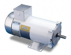 Leeson - 1 Max hp, 1,750 Max RPM, Electric AC DC Motor - 115 V Input, ZS56C Frame - Exact Tool & Supply