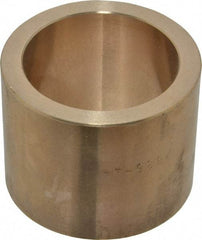 Made in USA - 1-3/4" Inside x 2-1/4" Outside Diam, Cast Bronze Sleeve Bearing - 1-3/4" OAL - Exact Tool & Supply