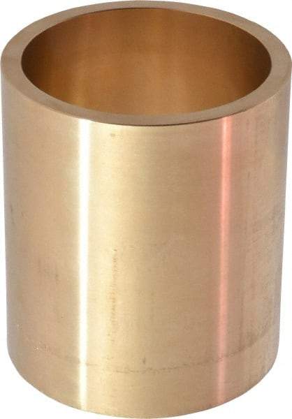 Made in USA - 3" Inside x 3-1/2" Outside Diam, Cast Bronze Sleeve Bearing - 4" OAL - Exact Tool & Supply