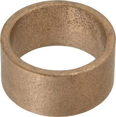 Boston Gear - 1-1/4" Inside x 1-1/2" Outside Diam, Oil Impregnated Bronze SAE-841 Sleeve Bearing - 3/4" OAL - Exact Tool & Supply