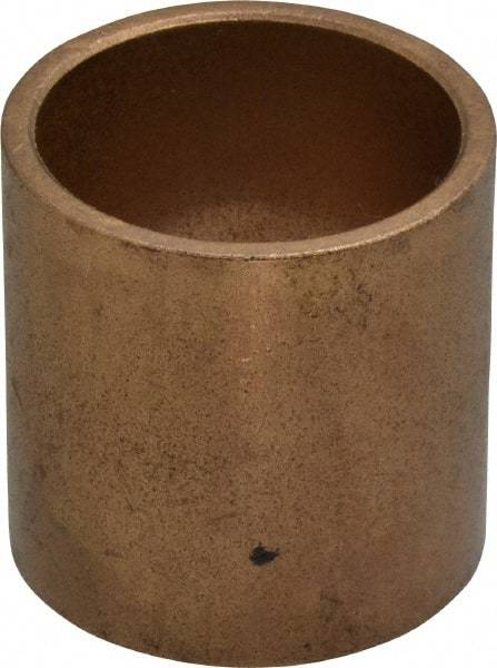 Boston Gear - 1-1/2" Inside x 1-3/4" Outside Diam, Oil Impregnated Bronze SAE-841 Sleeve Bearing - 1-3/4" OAL - Exact Tool & Supply