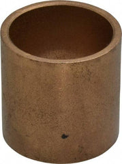 Boston Gear - 1-1/2" Inside x 1-3/4" Outside Diam, Oil Impregnated Bronze SAE-841 Sleeve Bearing - 1-3/4" OAL - Exact Tool & Supply