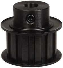 Power Drive - 12 Tooth, 3/8" Inside x 1.402" Outside Diam, Timing Belt Pulley - 3/4" Belt Width, 1.432" Pitch Diam, Steel & Cast Iron - Exact Tool & Supply