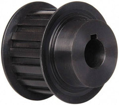 Power Drive - 16 Tooth, 5/8" Inside x 1.88" Outside Diam, Timing Belt Pulley - 1" Belt Width, 1.91" Pitch Diam, Steel & Cast Iron - Exact Tool & Supply