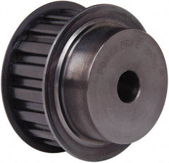 Power Drive - 18 Tooth, 5/8" Inside x 2.811" Outside Diam, Timing Belt Pulley - 3/4, 1" Belt Width, 2.865" Pitch Diam, Steel & Cast Iron - Exact Tool & Supply