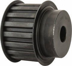 Power Drive - 18 Tooth, 3/4" Inside x 2.811" Outside Diam, Timing Belt Pulley - 1-1/2" Belt Width, 2.865" Pitch Diam, Steel & Cast Iron - Exact Tool & Supply