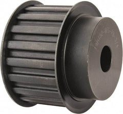 Power Drive - 19 Tooth, 3/4" Inside x 2.97" Outside Diam, Timing Belt Pulley - 1-1/2" Belt Width, 3.024" Pitch Diam, Steel & Cast Iron - Exact Tool & Supply