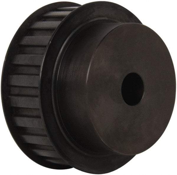 Power Drive - 24 Tooth, 3/4" Inside x 3.766" Outside Diam, Timing Belt Pulley - 3/4, 1" Belt Width, 3.82" Pitch Diam, Steel & Cast Iron - Exact Tool & Supply