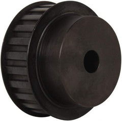 Power Drive - 24 Tooth, 3/4" Inside x 3.766" Outside Diam, Timing Belt Pulley - 3/4, 1" Belt Width, 3.82" Pitch Diam, Steel & Cast Iron - Exact Tool & Supply