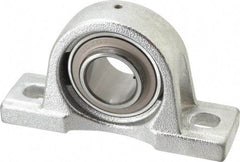 Value Collection - 6-9/16" OAL2-Bolt Base Mount - Steel - Exact Tool & Supply