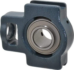 Value Collection - 2" Wide, Cast Iron Ball Bearing Take Up Unit - 15/16" Outside Diam - Exact Tool & Supply