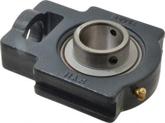 Value Collection - 3-9/32" Wide, Cast Iron Ball Bearing Take Up Unit - 1-5/16" Outside Diam - Exact Tool & Supply