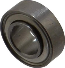 Value Collection - 3/16" Bore Diam, 3/8" OD, Double Shield Miniature Radial Ball Bearing - 1/8" Wide, 1 Row, Round Bore, 56 Lb Static Capacity, 160 Lb Dynamic Capacity - Exact Tool & Supply