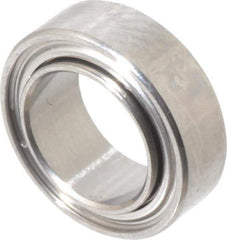 Value Collection - 5/16" Bore Diam, 1/2" OD, Double Shield Miniature Radial Ball Bearing - 5/32" Wide, 1 Row, Round Bore, 52 Lb Static Capacity, 122 Lb Dynamic Capacity - Exact Tool & Supply