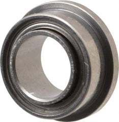 Value Collection - 0.055" Bore Diam, 3/16" OD, Double Shield Miniature Radial Ball Bearing - 7/64" Wide, With Flange, 1 Row, Round Bore, 16 Lb Static Capacity, 52 Lb Dynamic Capacity - Exact Tool & Supply