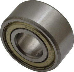 Tritan - 15mm Bore Diam, 35mm OD, Double Shield Angular Contact Radial Ball Bearing - 15.9mm Wide, 2 Rows, Round Bore, 1,500 Lb Static Capacity, 2,600 Lb Dynamic Capacity - Exact Tool & Supply