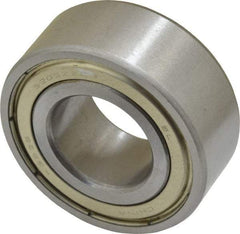 Tritan - 25mm Bore Diam, 52mm OD, Double Shield Angular Contact Radial Ball Bearing - 20.6mm Wide, 2 Rows, Round Bore, 3,200 Lb Static Capacity, 4,700 Lb Dynamic Capacity - Exact Tool & Supply