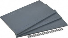 Edsal - Open Shelving Accessory/Component - Use with UltraCap Free Standing - Exact Tool & Supply
