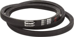 Value Collection - Section 5L, 68" Outside Length, V-Belt - Rubber, Fractional HP, No. 5L680 - Exact Tool & Supply