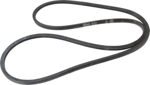 Value Collection - Section 5L, 88" Outside Length, V-Belt - Rubber, Fractional HP, No. 5L880 - Exact Tool & Supply