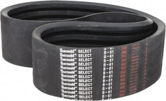 Value Collection - Section B, V-Belt - Neoprene Rubber, Classic Banded, No. B-61 - Exact Tool & Supply