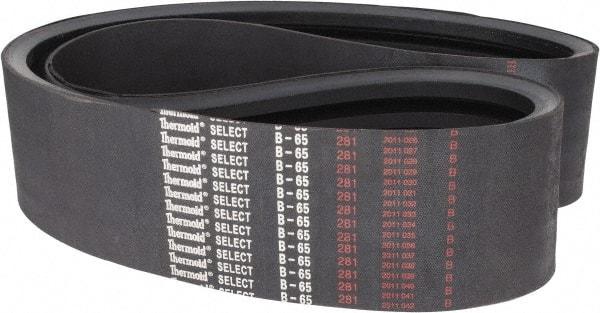 Value Collection - Section B, V-Belt - Neoprene Rubber, Classic Banded, No. B-65 - Exact Tool & Supply