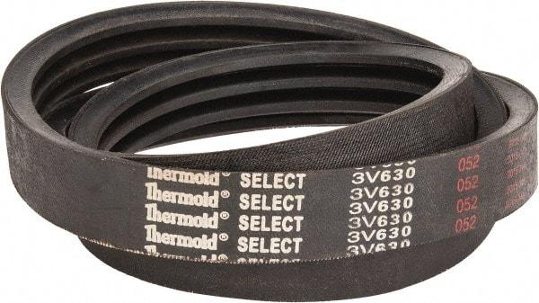 Value Collection - Section 3V, V-Belt - Neoprene Rubber, Narrow Banded, No. 3V630 - Exact Tool & Supply