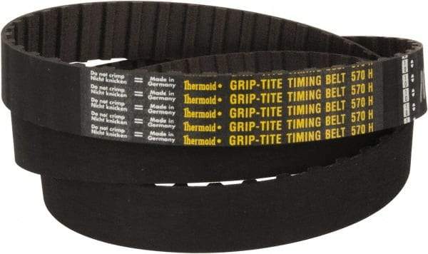 Value Collection - Section H, Timing Belt - Neoprene Rubber, Series H, No. 570H100 - Exact Tool & Supply