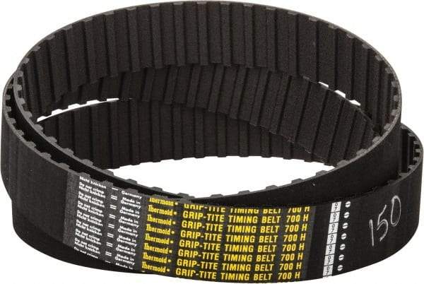 Value Collection - Section H, Timing Belt - Neoprene Rubber, Series H, No. 700H150 - Exact Tool & Supply