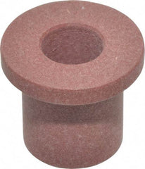 Bunting Bearing - 3/8" Inside x 5/8" Outside Diam, PTFE Sleeve Bearing - 7/8" Flange Outside Diam, 1/8" Flange Thickness, 3/4" OAL - Exact Tool & Supply