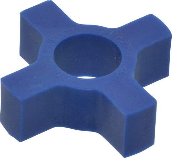Lovejoy - Flexible Coupling Spider - 1.36" OD, 2" OAL, Urethane, Order 2 Hubs & 1 Spider for Complete Coupling - Exact Tool & Supply