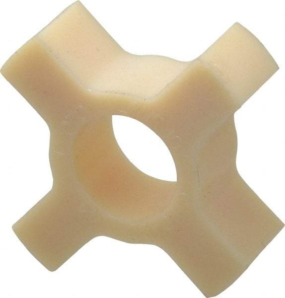 Lovejoy - Flexible Coupling Spider - 1.36" OD, 2" OAL, Hytrel, Order 2 Hubs & 1 Spider for Complete Coupling - Exact Tool & Supply