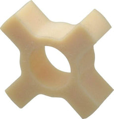 Lovejoy - Flexible Coupling Spider - 1.36" OD, 2" OAL, Hytrel, Order 2 Hubs & 1 Spider for Complete Coupling - Exact Tool & Supply