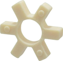 Lovejoy - Flexible Coupling Spider - 2.11" OD, 2.12" OAL, Hytrel, Order 2 Hubs & 1 Spider for Complete Coupling - Exact Tool & Supply