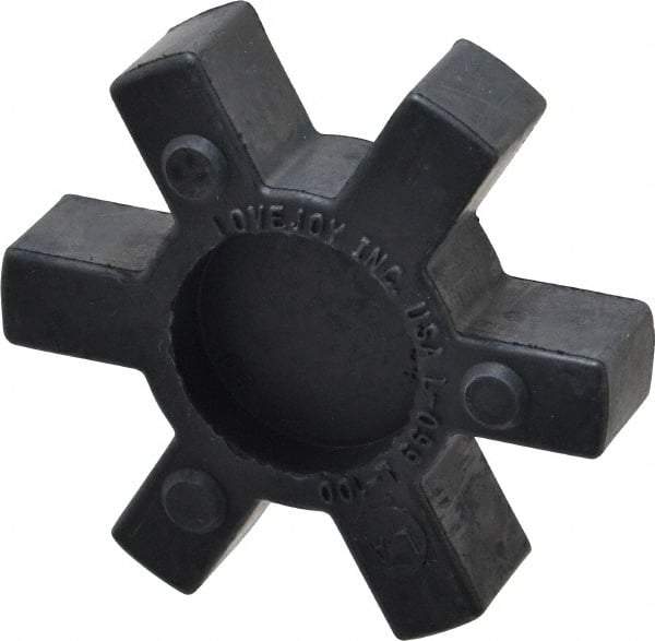 Lovejoy - Flexible Coupling Spider - 2.54" OD, 3-1/2" OAL, Buna-N, Order 2 Hubs & 1 Spider for Complete Coupling - Exact Tool & Supply