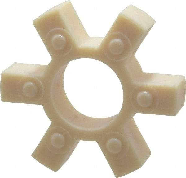 Lovejoy - Flexible Coupling Spider - 2.54" OD, 3-1/2" OAL, Hytrel, Order 2 Hubs & 1 Spider for Complete Coupling - Exact Tool & Supply